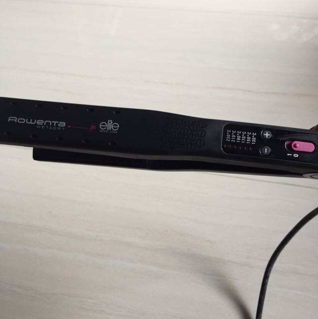 Rowenta wet & dry straightener clearance