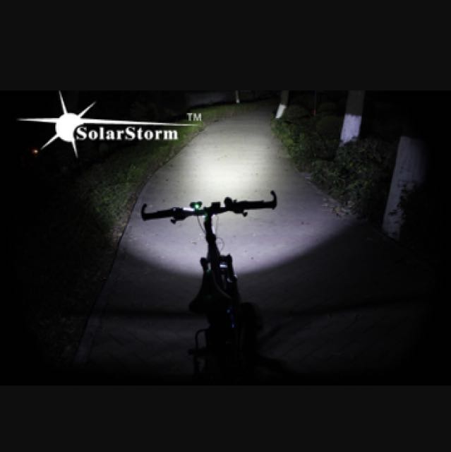 solarstorm bike light