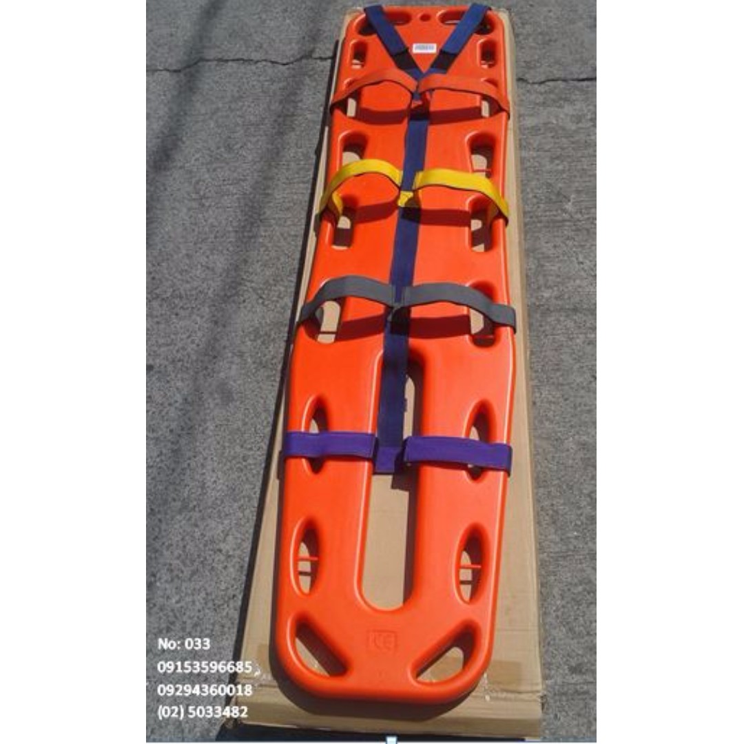 Topcare Spine Board w/ Spider Strap, Health & Nutrition, Medical