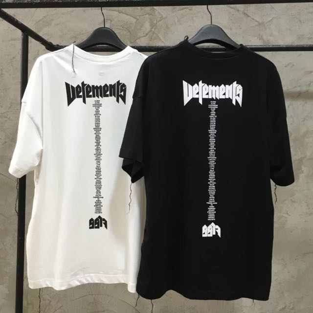 Vetements Staff Tee, Men's Fashion, Clothes on Carousell