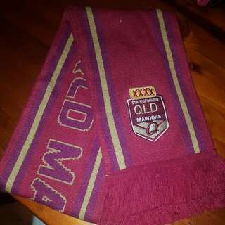 QLD Maroons Winter Scarf Supporter Accessory !
