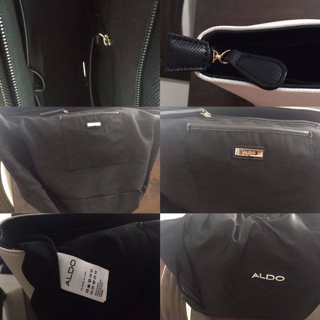 Aldo Black And White Tote Bag Women S Fashion Bags Wallets On