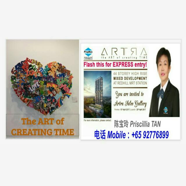 Artra Mixed Devt RedHill MRT, Property, For Sale, Condos & ECs on Carousell