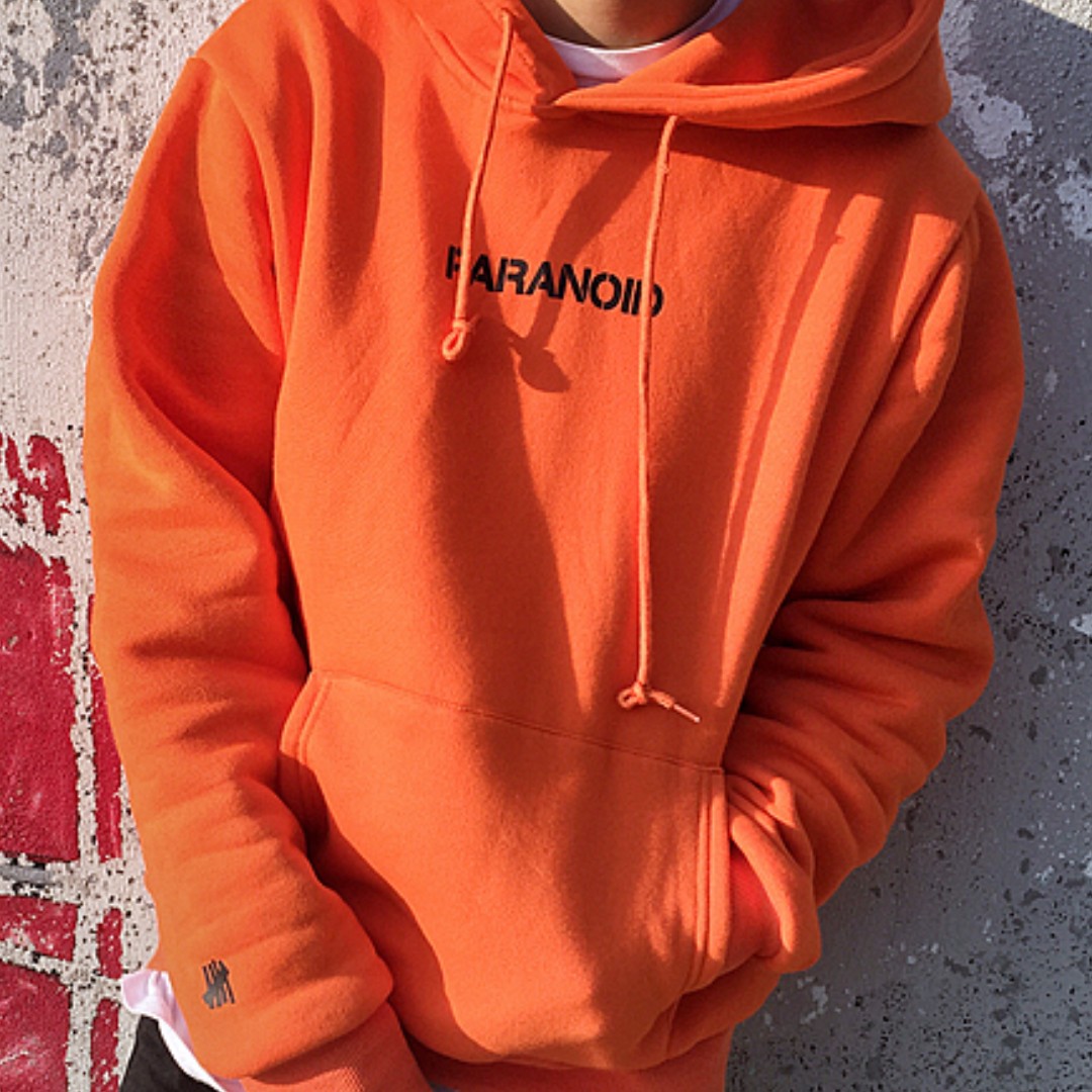 Assc paranoid cheap hoodie orange