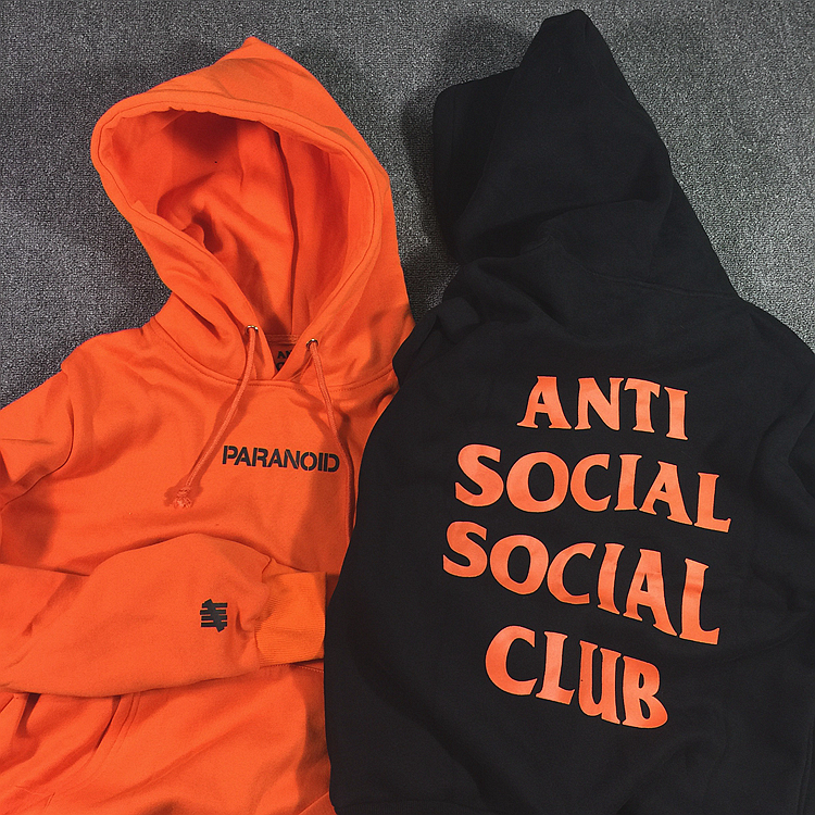 Paranoid hoodie orange shop