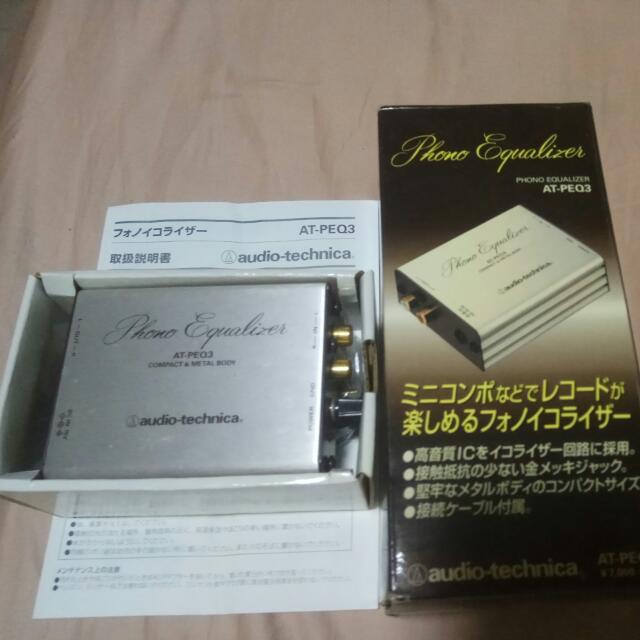 Audio Technica ATPEQ3 Phono Equalizer, Audio, Other Audio Equipment on