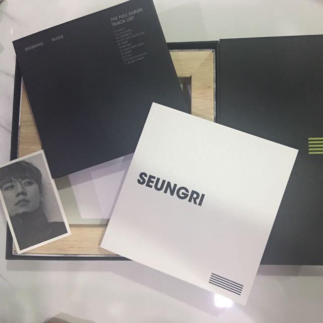 Bigbang Made Full Album Seungri Version Bnib Hobbies Toys Memorabilia Collectibles K Wave On Carousell