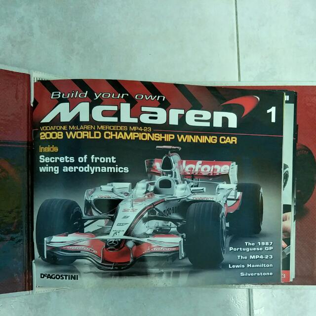 Build Your Own Mclaren 1 8 Books Stationery Magazines Others