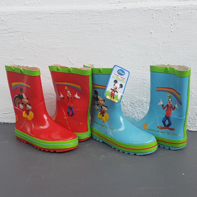 Children rain boots DISNEY Mickey Mouse Babies Kids Babies