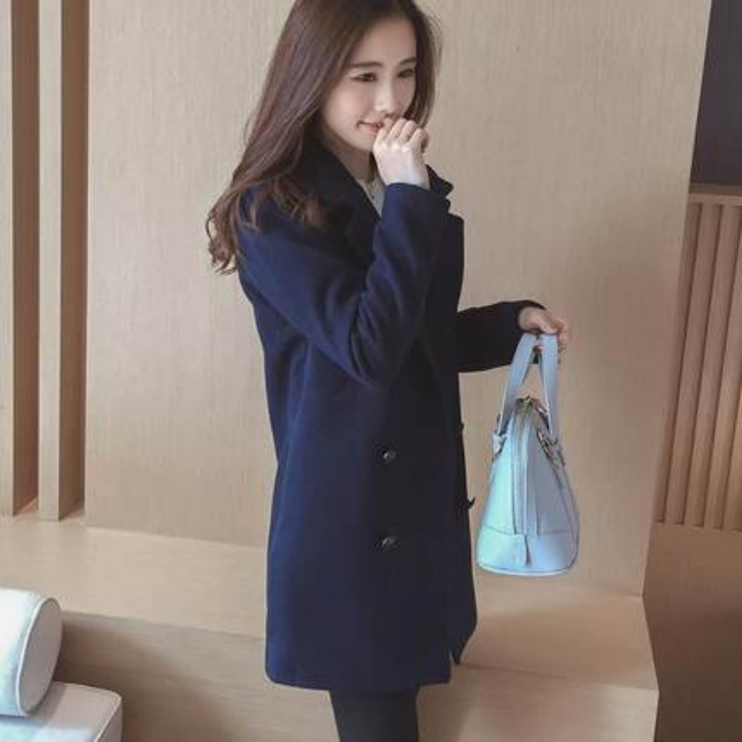 coat korea  fashion  blazer luaran outer dress jaket baju 
