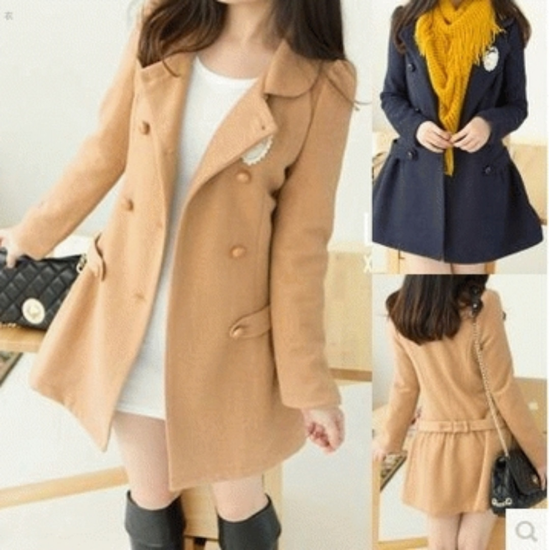 coat musim dingin jaket winter wanita korea tebal anti angin murah