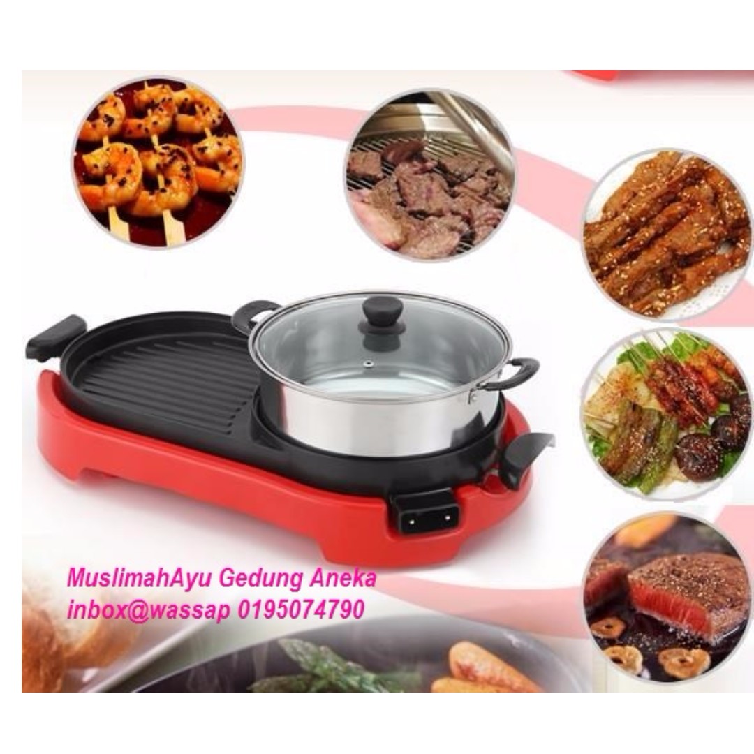 Electric Steamboat Grill Kitchen Liances On Carou