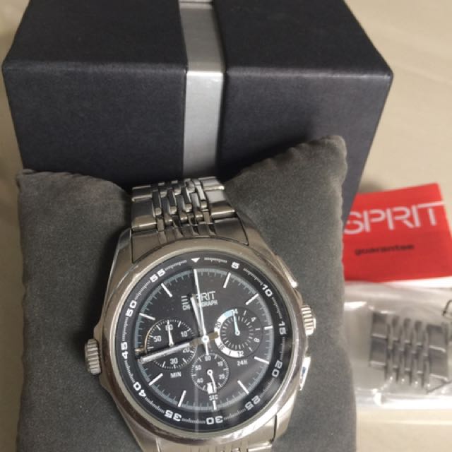 Esprit Chronograph Mens Watch Men s Fashion Watches Accessories Watches on Carousell