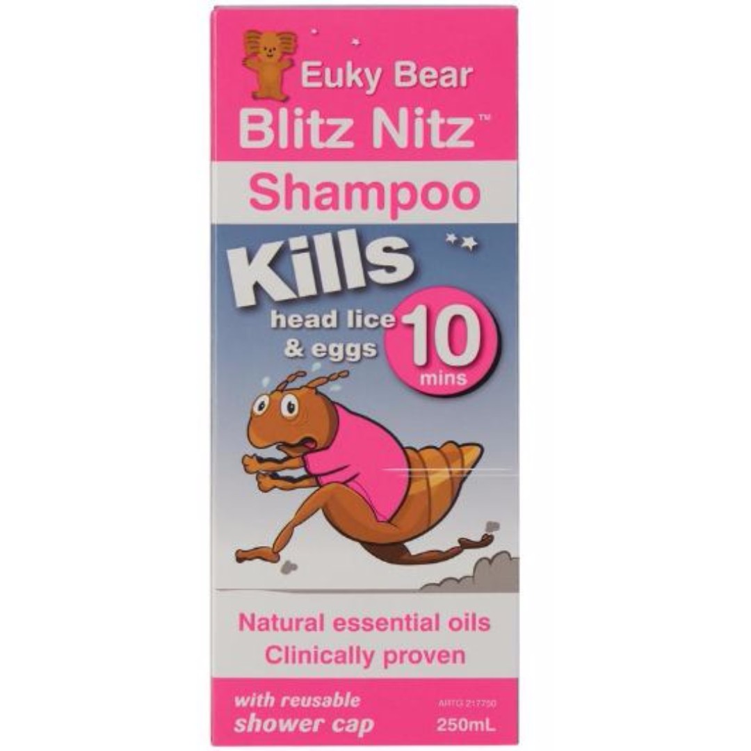 Euky Bear Head Lice Blitz Nitz Shampoo 250ml Health Beauty