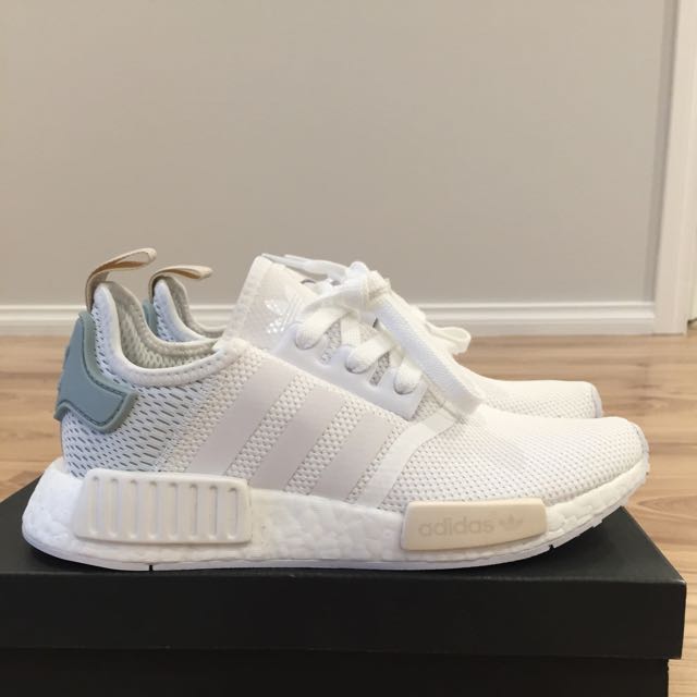 adidas nmd r1 white tactile green