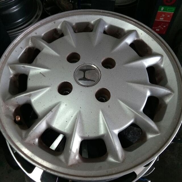 Honda Accord Original Sport Rim 15 Rm222 For 4pcs Sport Rim Cod Tyre Shop At Serdang Call 012 3200032 Auto Accessories On Carousell