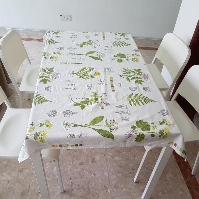Ikea Dining Table And 4 Chairs Table Cloth Furniture Tables