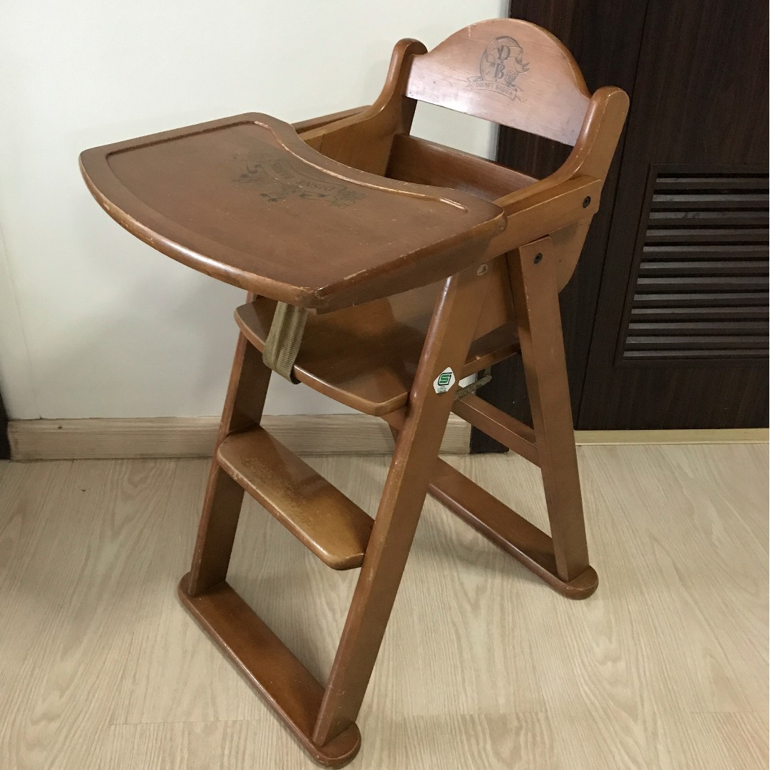 Wooden Disney High Chair Baby Chair Katoji Co Ltd 2nd Hand