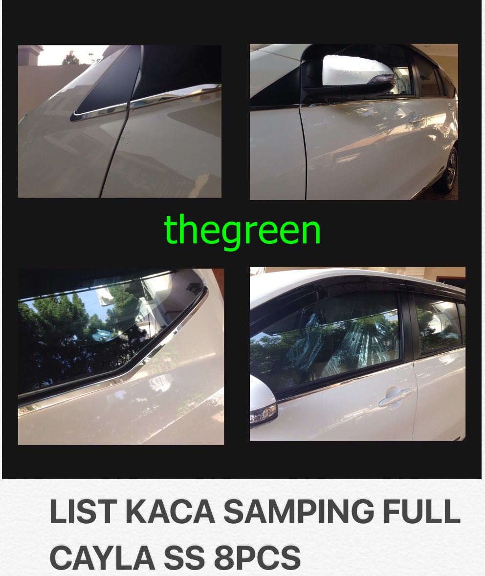 List Kaca Samping Window Liner Toyota Calya Auto