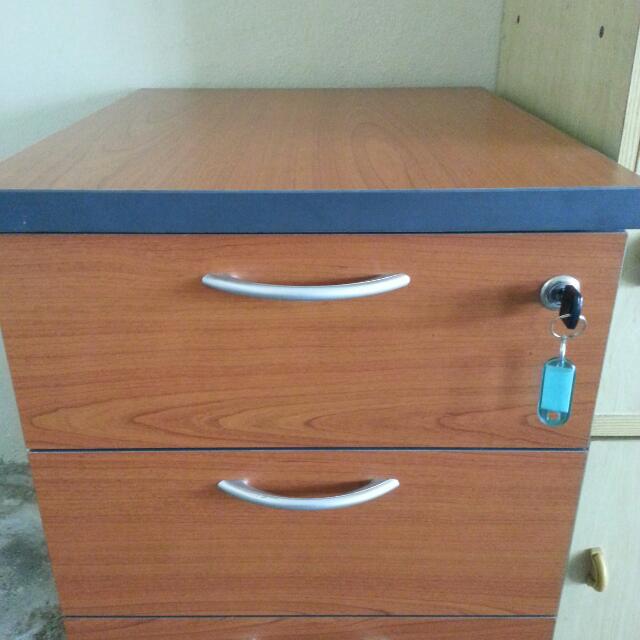 Lock Portable Office Drawer Home Furniture Furniture On Carousell