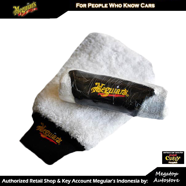 Meguiars Wash Mitt 1 Pcs X3002 Sarung Tangan Pencuci Mobil