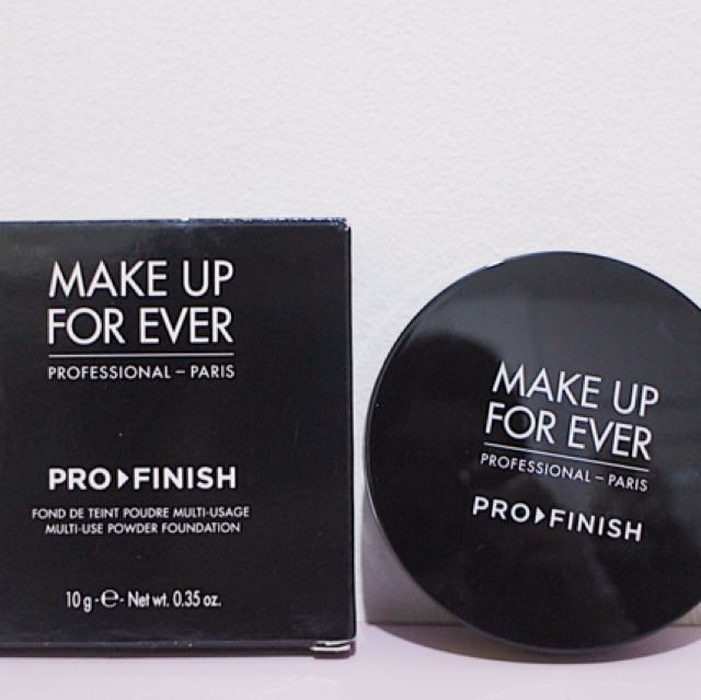 Mufe Make Up For Ever Pro Finish Powder Foundation Health Beauty