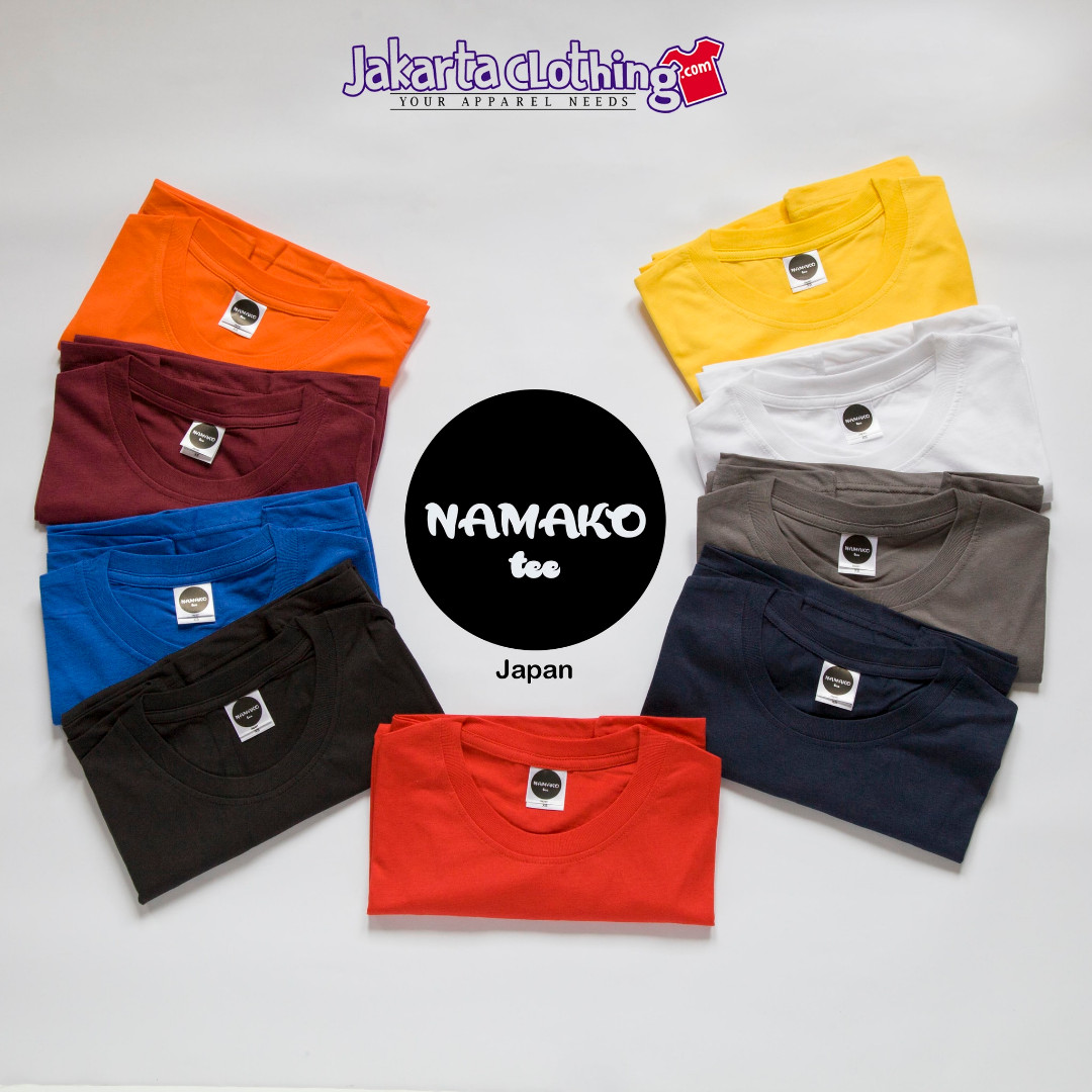 Promo Namako Tee Kaos Polos Tshirt Baju Murah Kaos