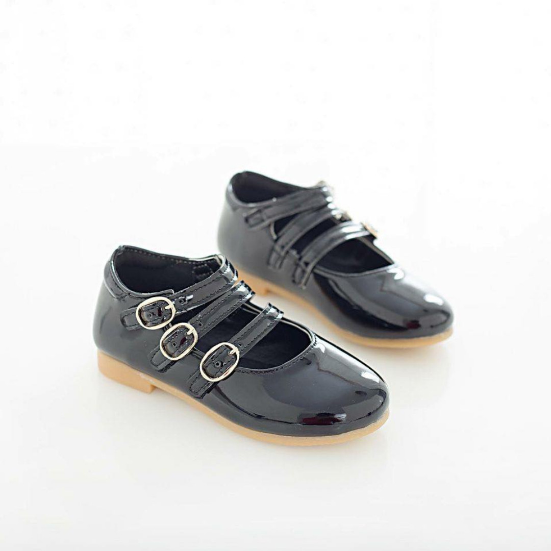 Promo Ws038 Sepatu Anak Perempuan Klasik Warna Hitam Murah Olshop Fashion Olshop Wanita Di Carousell