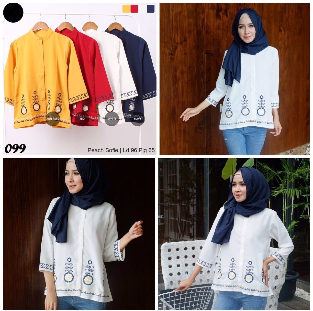 RG1866 Gamis Syari Terbaru 2017 Murah Wanita Baju Murah Hijab Baju