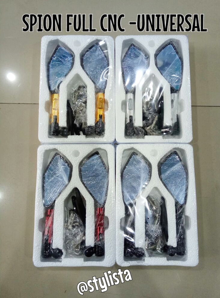 Spion Tomok Full Cnc Universal Ninja Cbr Nmax Bebek Matic Aksesoris Mobil Di Carousell