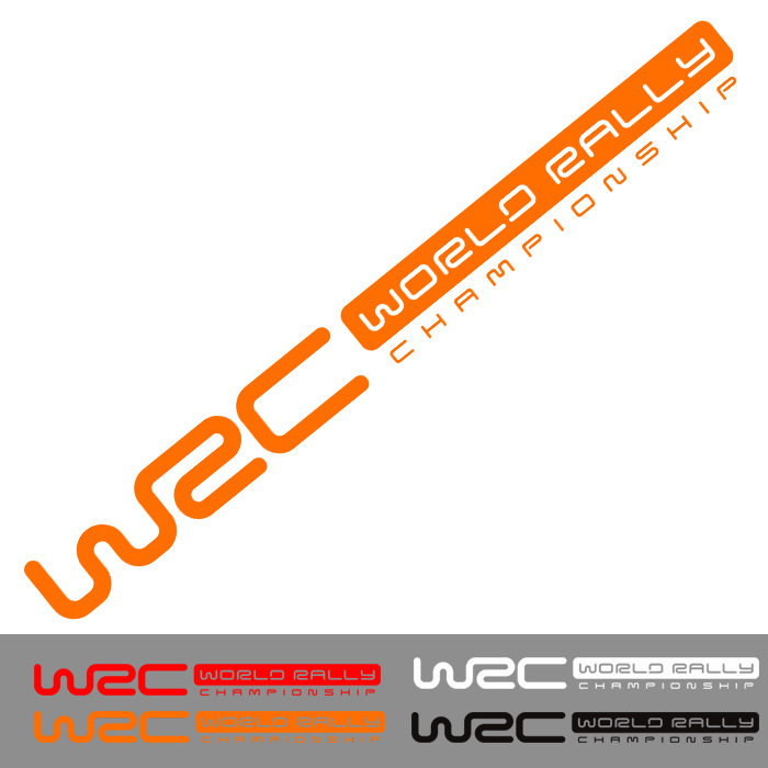 Stiker Kaca Depan Mobil Wrc Cutting Sticker Racing Kaca Belakang