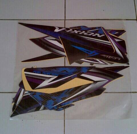 Stiker Striping Motor Yamaha Vixion 2008 Old Auto Accessories On