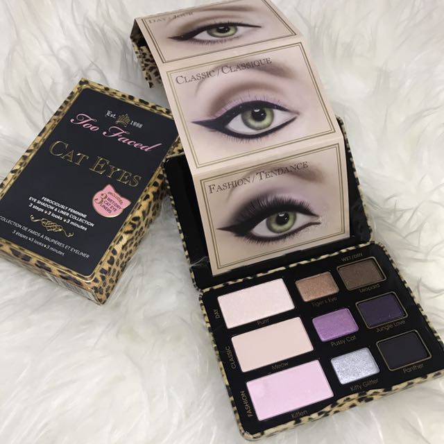 Too Faced Cat Eyes Palette Health Beauty Makeup On Carousell