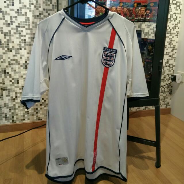 England Football Jersey World Cup 1998