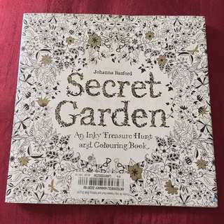 REDUCED PRICE Secret Garden Adult Coloring Book