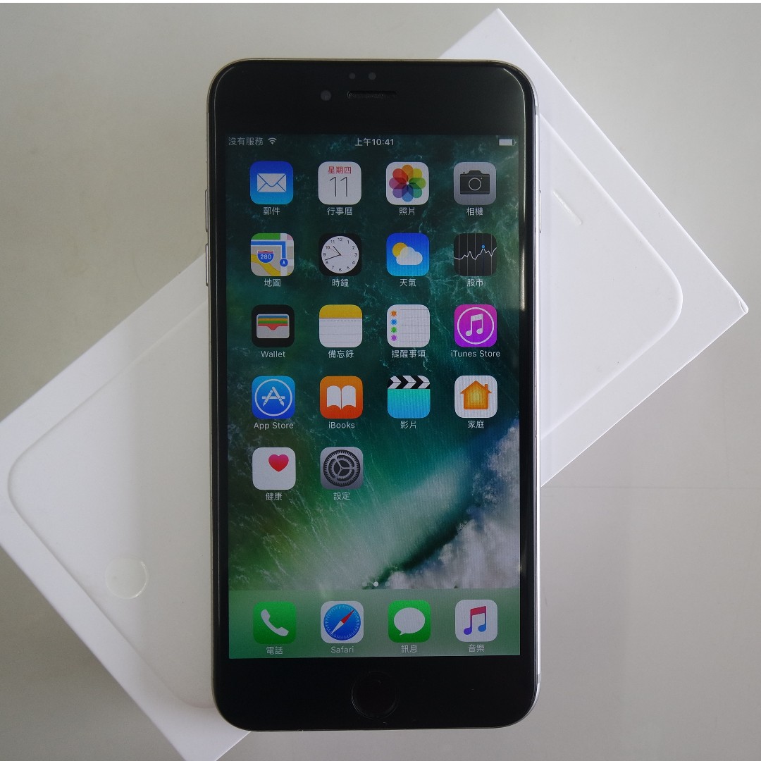 苹果5.5吋 i6  (64g)-太空灰