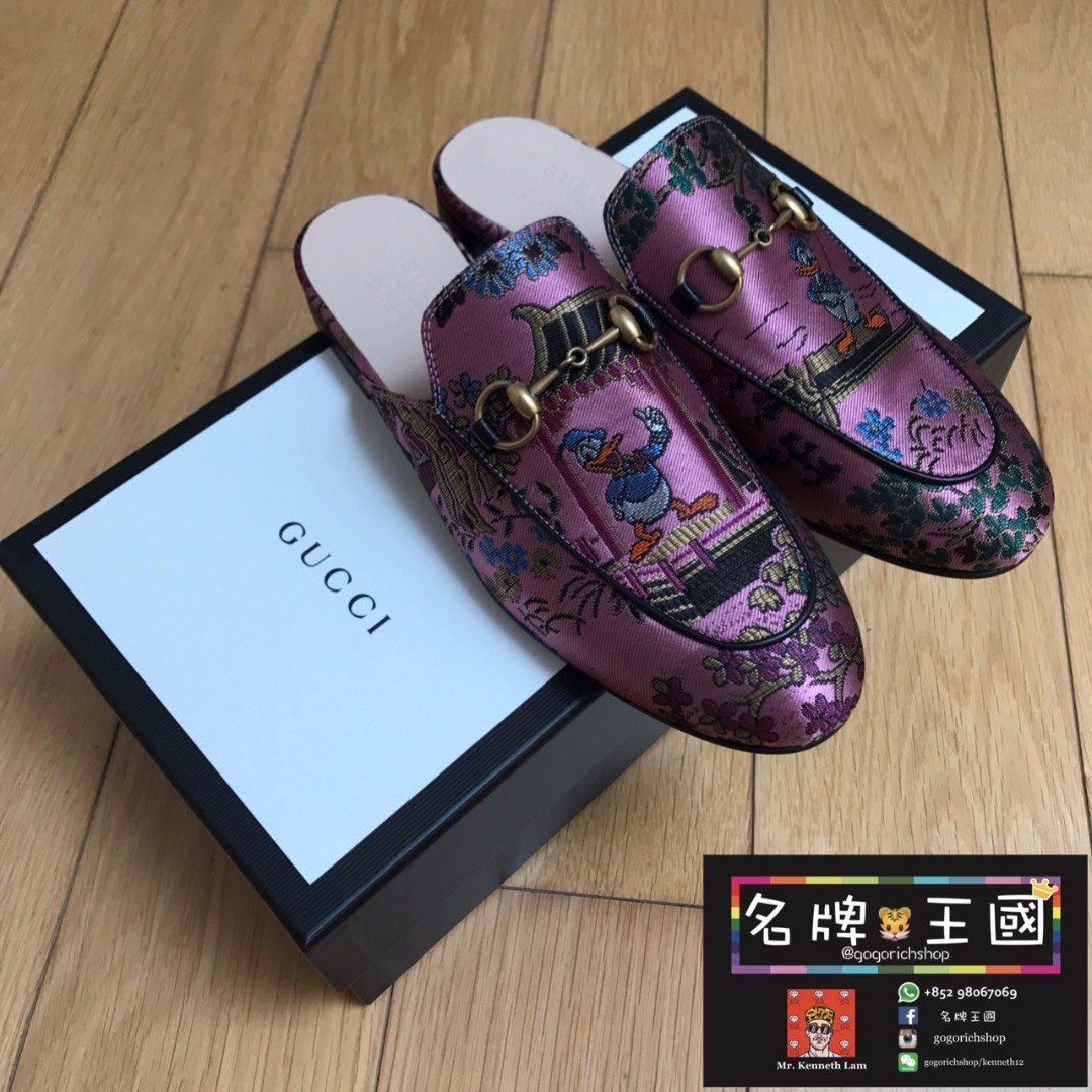 gucci princetown donald duck