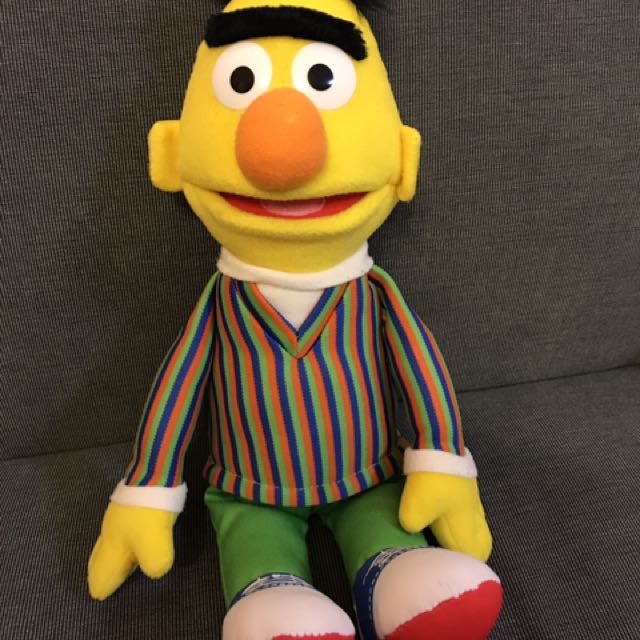 芝麻街 sesame street bert 公仔