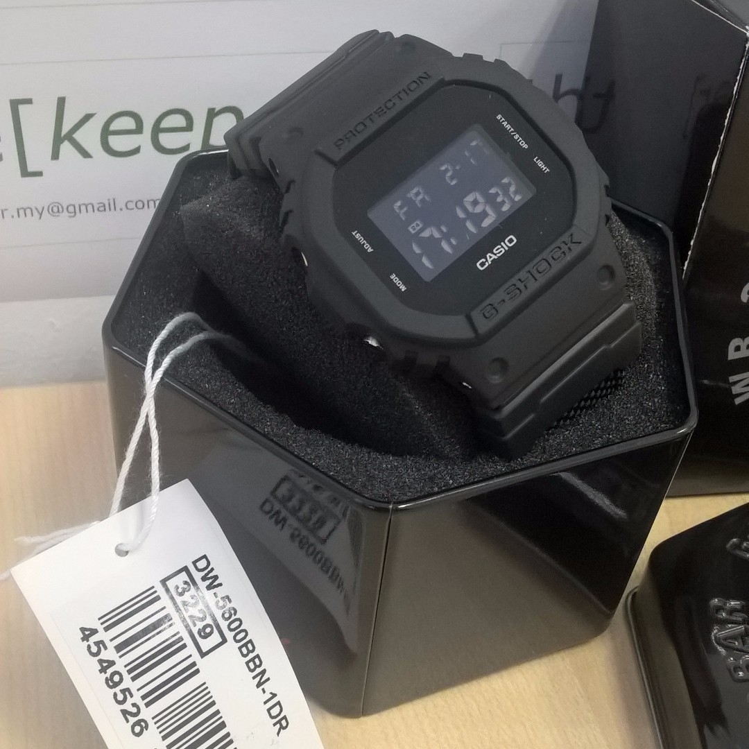 G-Shock DW-5600BBN-1, Men's Fashion, Watches  Accessories, Watches on  Carousell