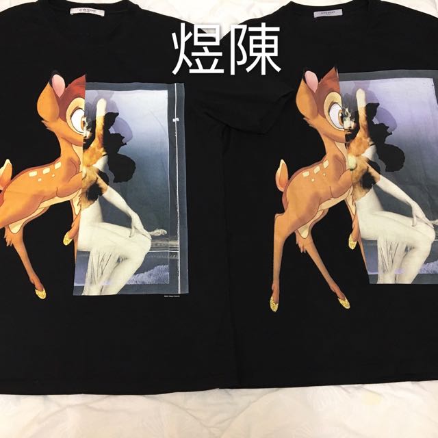 gvc 紀梵希 givenchy 小鹿斑比 短袖 正品