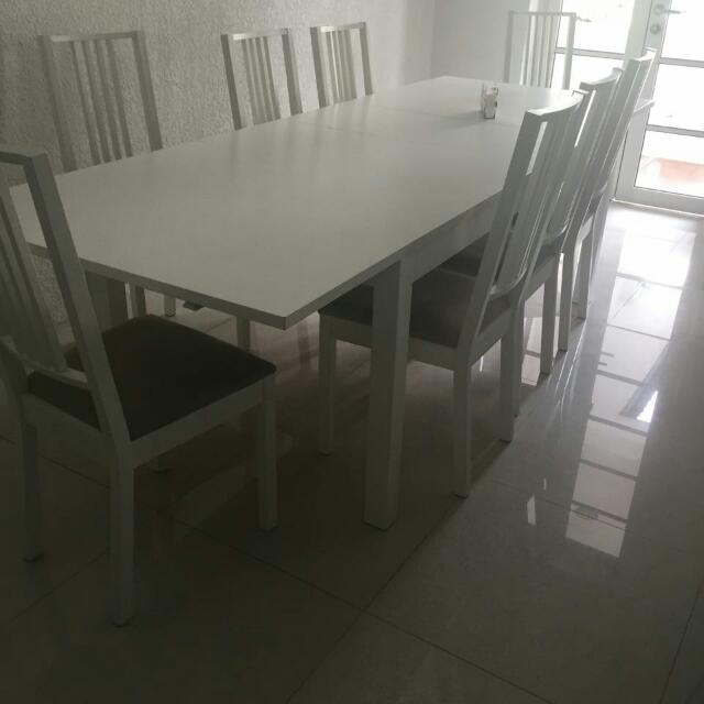 Ikea Dining Table (Category: Cushions & Throws) located in Singapore. Submitted by tuckkwan (Listing ID 104991202, Image 1). Description: .