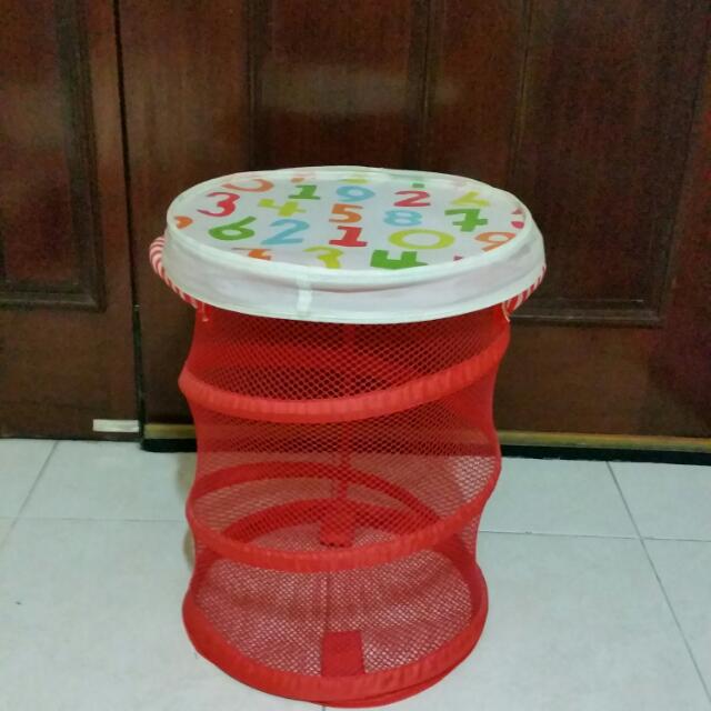 Ikea toy top storage net