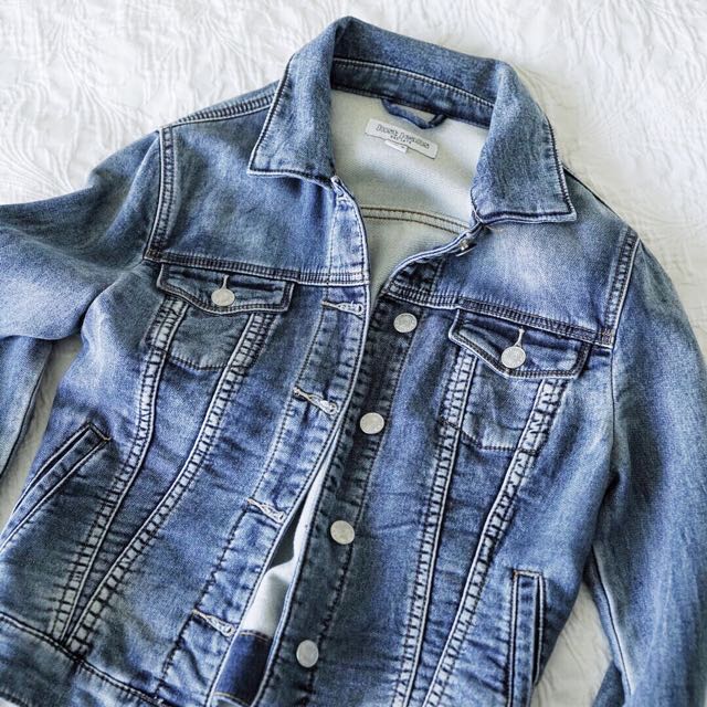 Just Jeans Denim Jacket Women S Fashion Clothes On Carousell