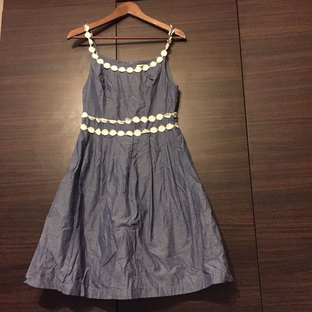 modcloth denim dress
