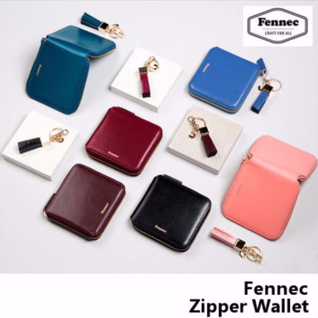 Novelship Korea Fennec Zipped Wallet Women S Fashion Bags