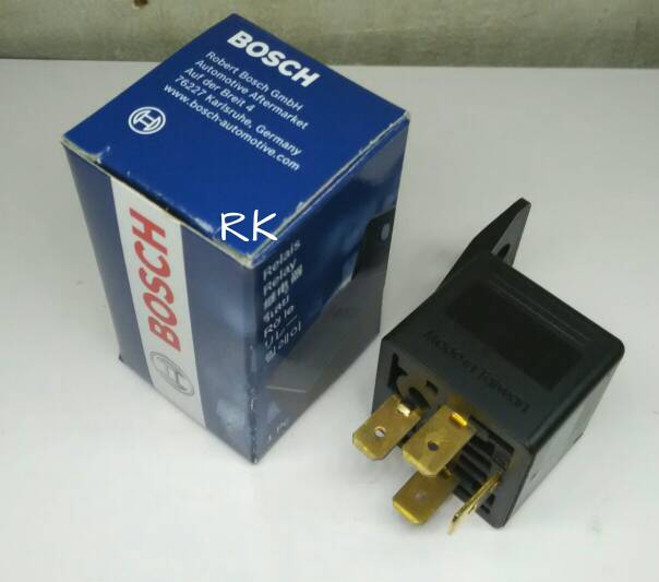 Relay Bosch 30a 4 Kaki Auto Accessories On Carousell