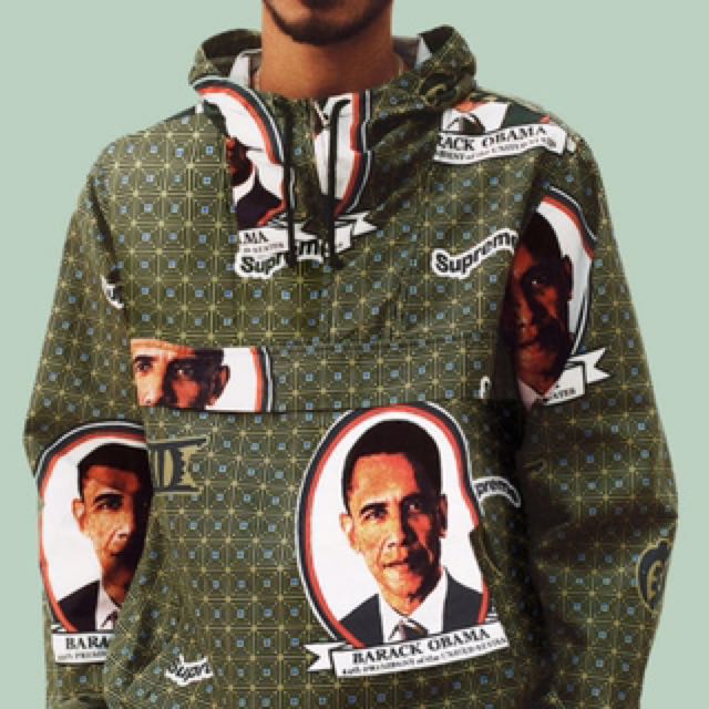 supreme obama anorak