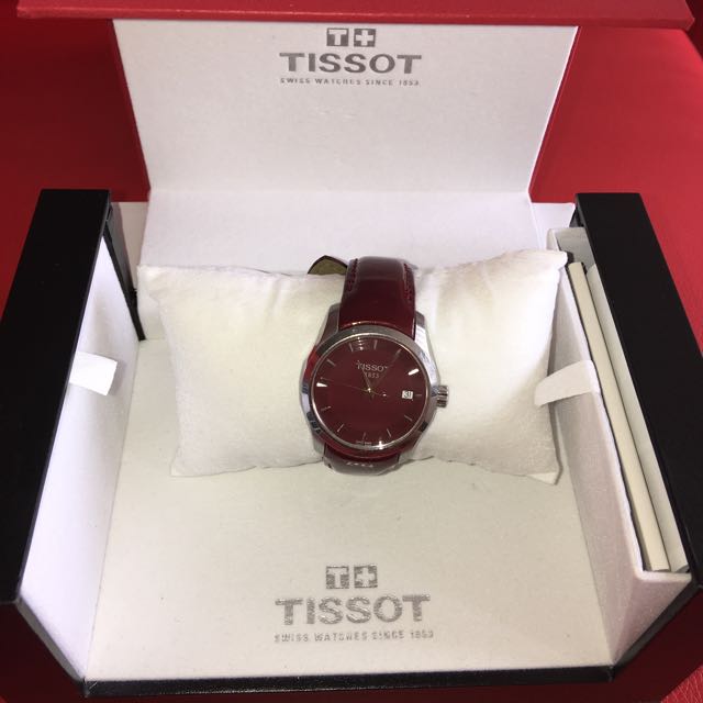 Burgundy sales watch women's