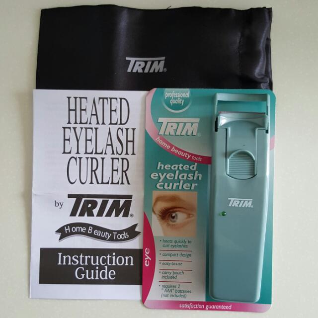 trim heated eyelash curler