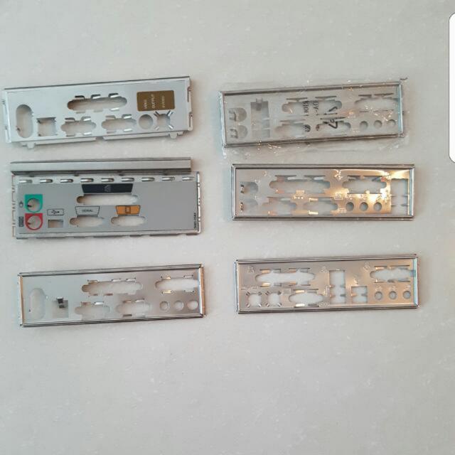 Used IO Plate / IO Shield For Various Motherboard, Computers & Tech ...